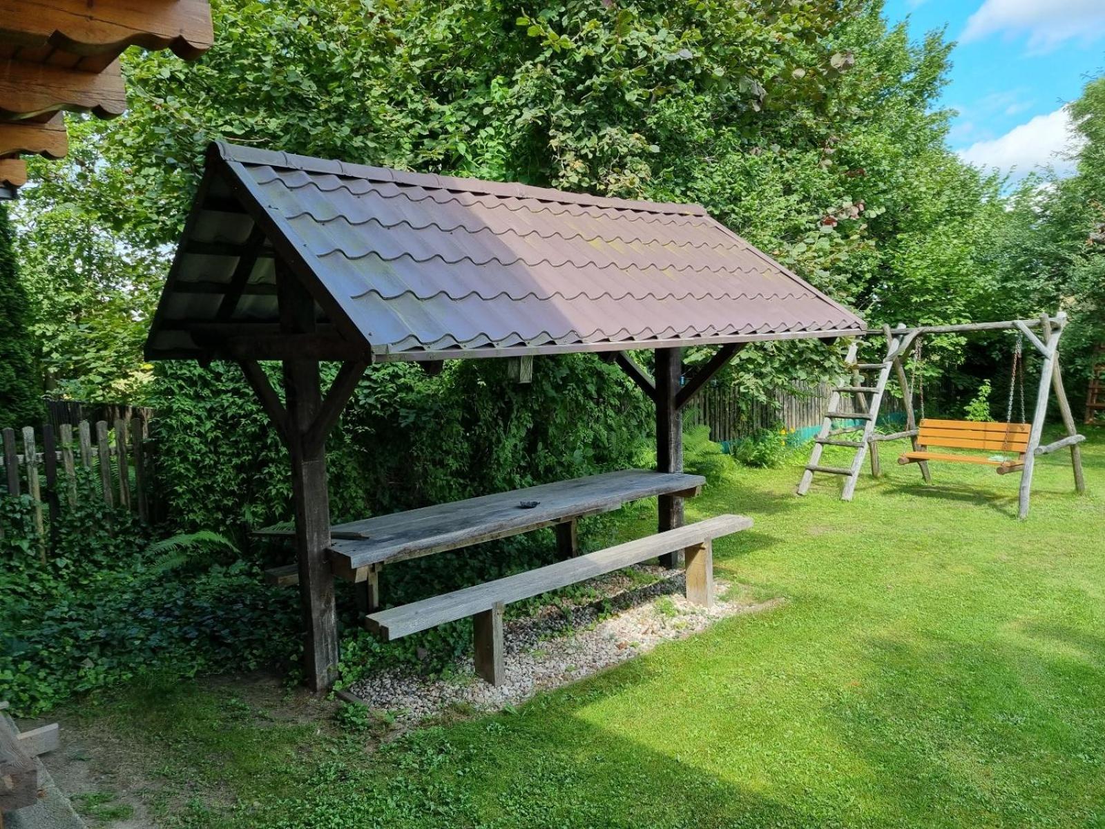 Domek Pod Klonem Agroturystyka Беловеж Экстерьер фото