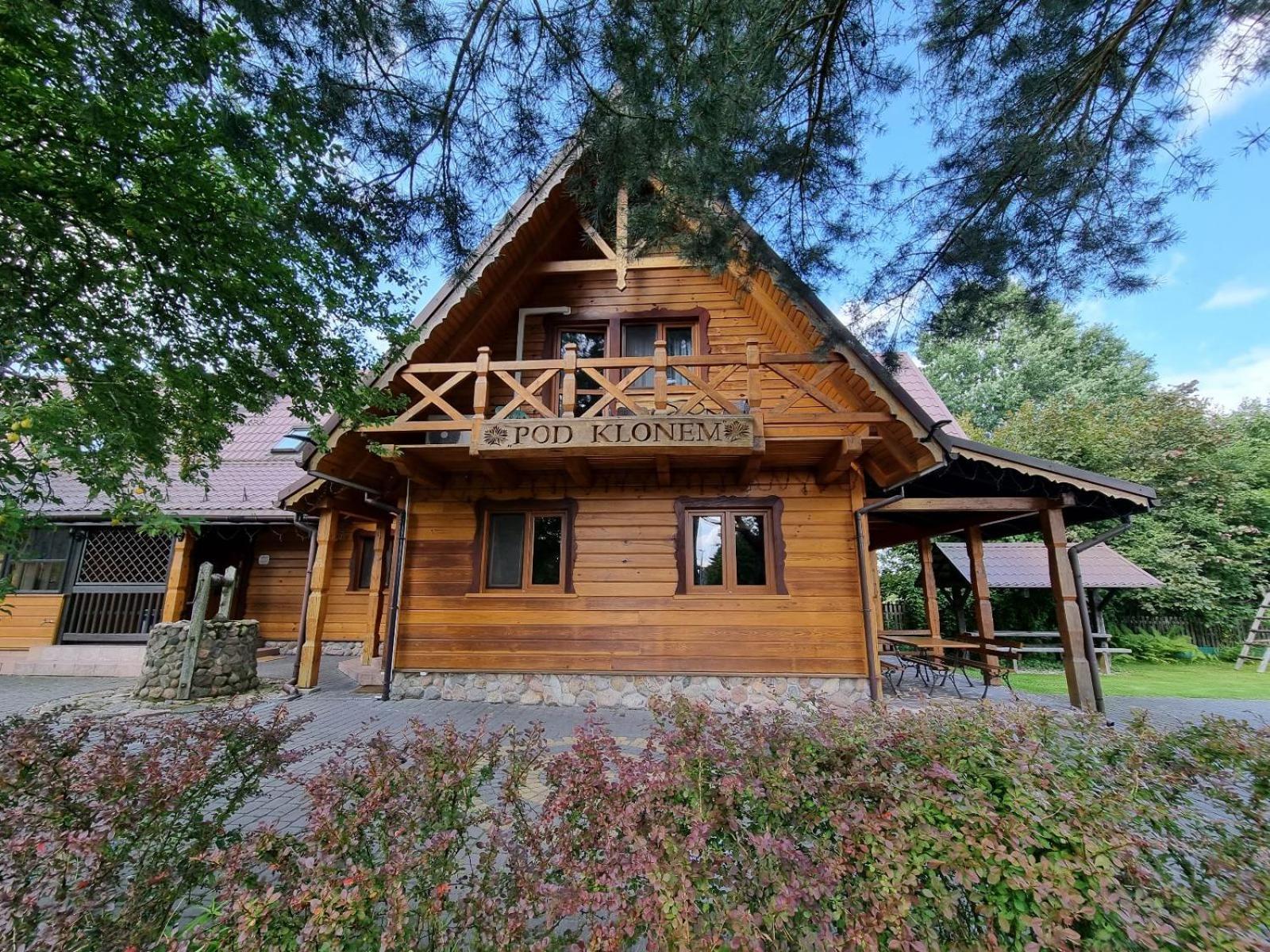 Domek Pod Klonem Agroturystyka Беловеж Экстерьер фото